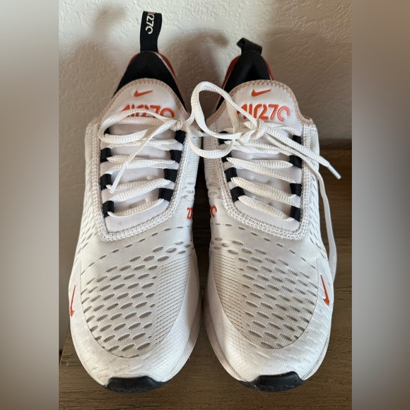 Nike White and Orange Athletic Shoes - Picture 5 of 5